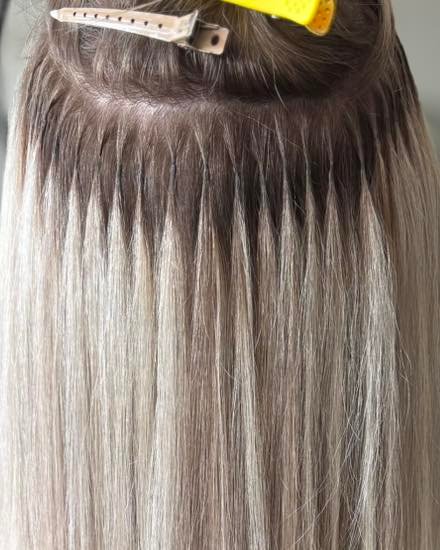 wefts and micro bond k-tips. wefts and micro bond k-tips.
